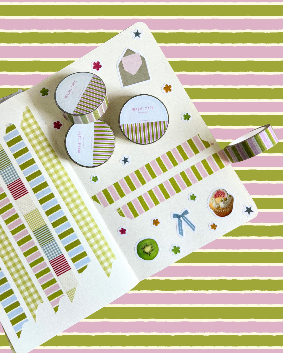 Pink Candy Washi Tape
