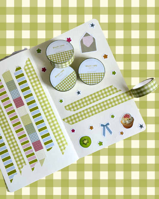 Sunday Gingham Washi Tape