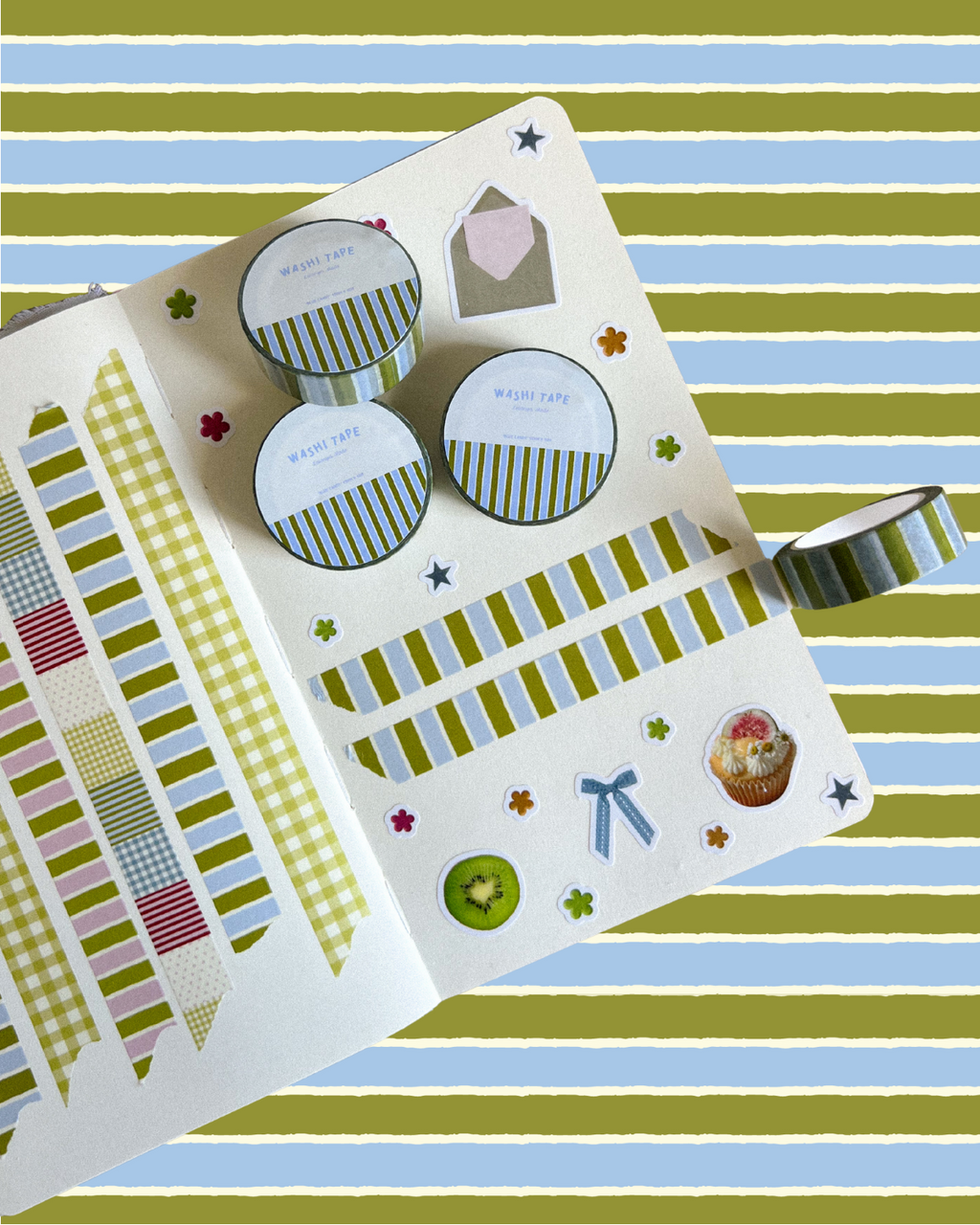 Blue Candy Washi Tape