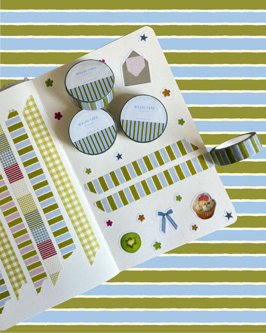 Blue Candy Washi Tape