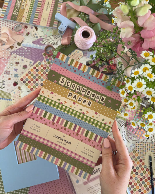 Scrapbook Paper Pad (coming soon!)